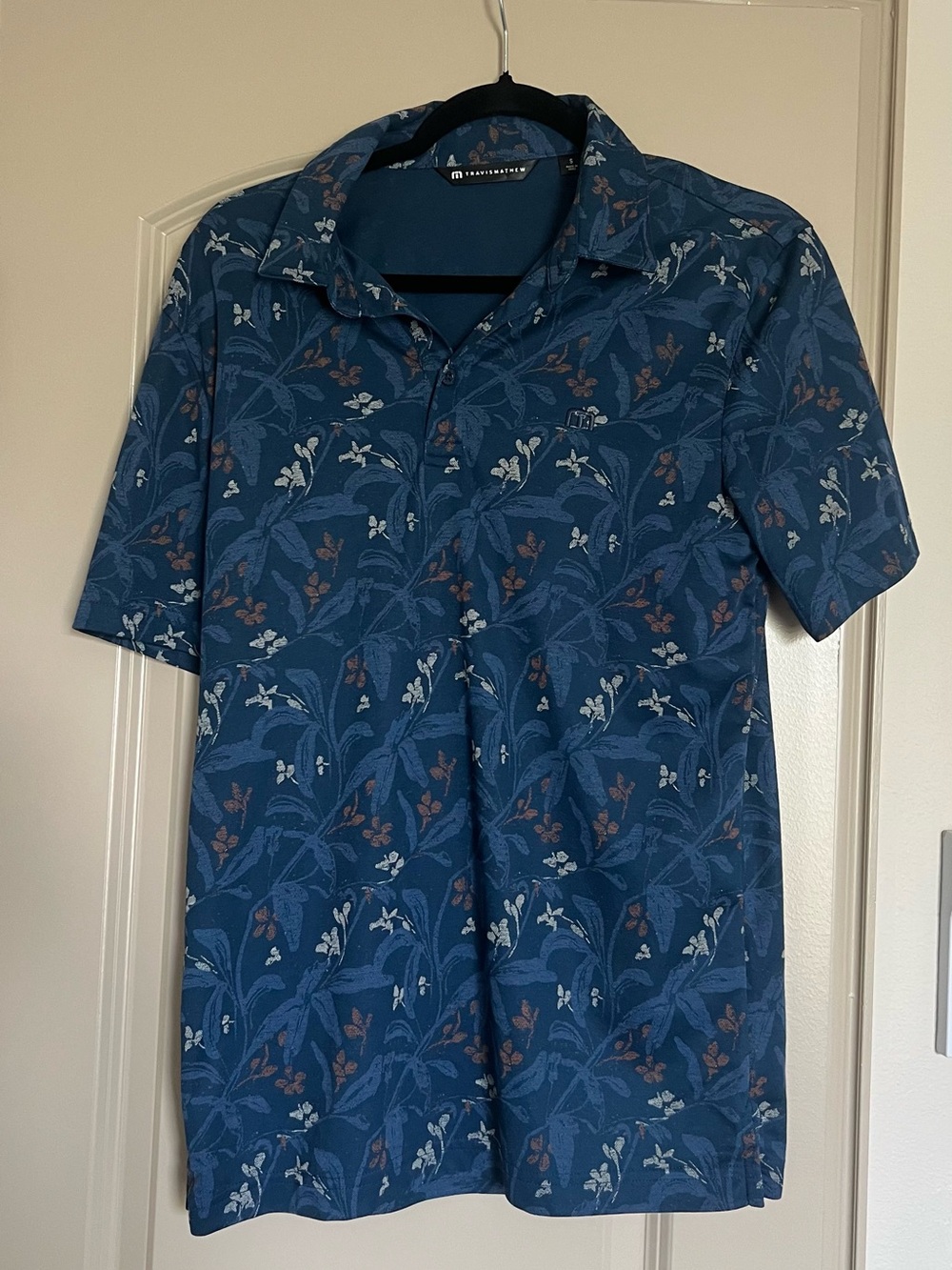 Travis Mathew Men’s Blue Polo